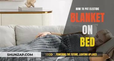Electric Blanket Bedding: A Step-by-Step Guide