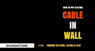 Concealing Electric Cables: A Step-by-Step Guide
