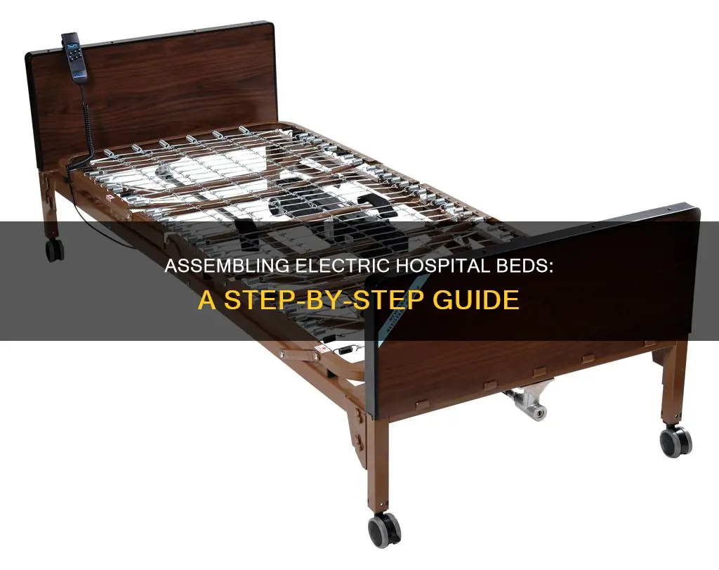 how to put electric hospital bed together