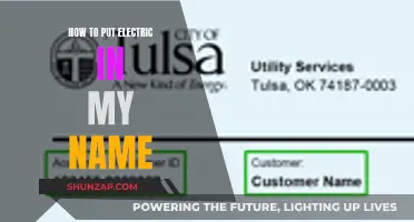 Switching Electricity Providers: Putting Power in Your Name