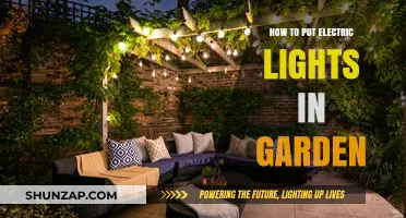 Garden Lighting: Electric Lights Installation Guide