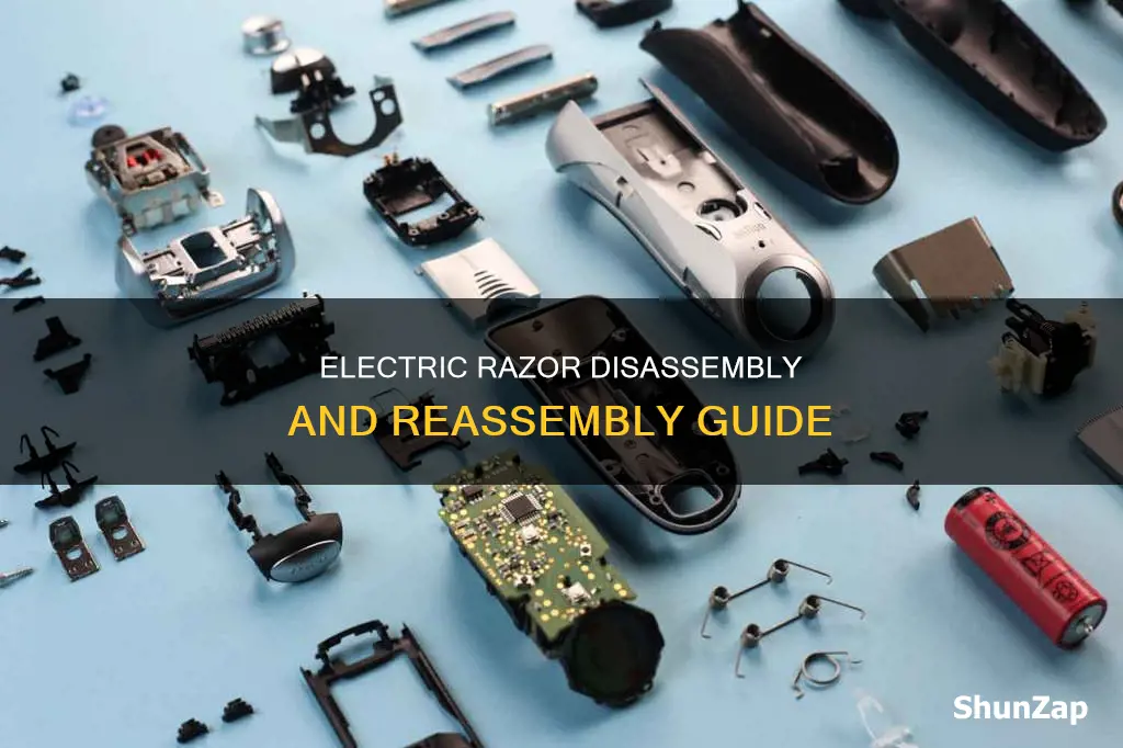 how to put electric razor back together