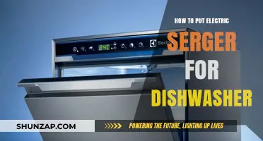 Electric Sergers for Dishwashers: Installation Guide