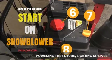 Electric Start for Snowblowers: A DIY Guide