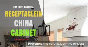 Installing Electrical Receptacles in China Cabinets: A DIY Guide