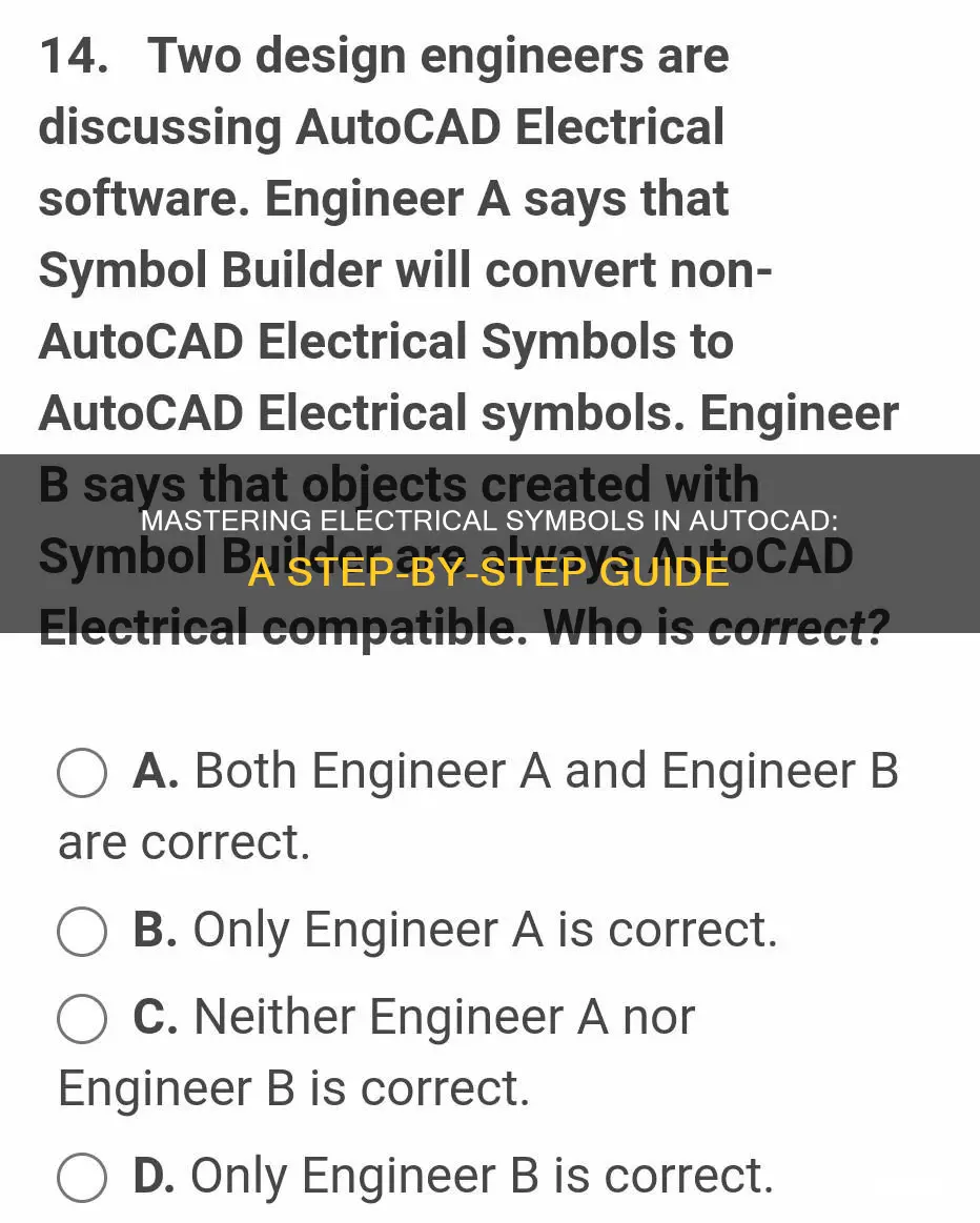 how to put electrical symbols in autocad