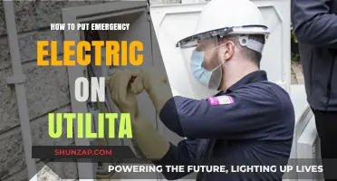 Utilita's Emergency Electric: A Quick Guide to Getting Back On