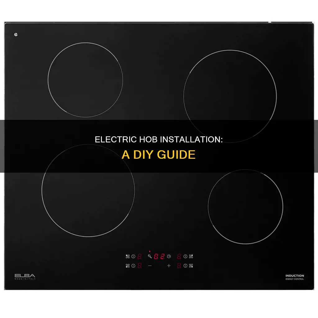 how to put in an electric hob