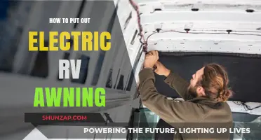 Electric RV Awning: How to Put it Out Safely
