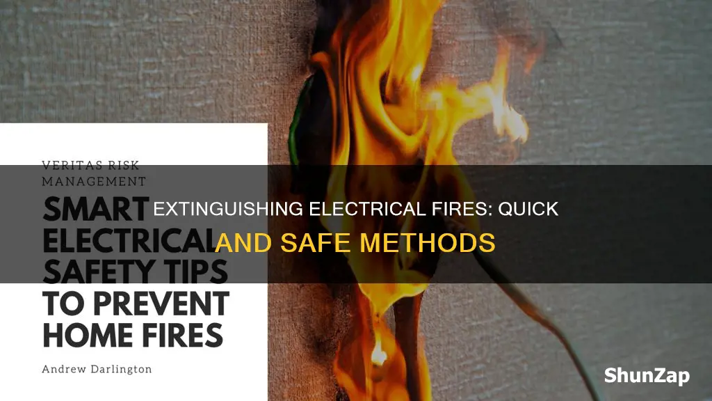 how to put out electrical appliance fire