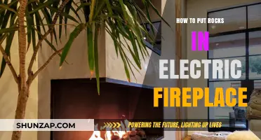 The Magic of Rocks in Your Electric Fireplace