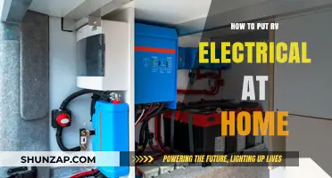 RV Electrical Setup at Home: A Comprehensive Guide