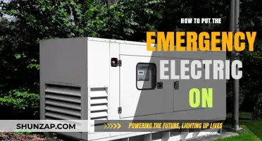 Activating Emergency Power: A Step-by-Step Guide