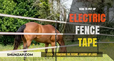 Electric Fence Tape Installation: A Step-by-Step Guide