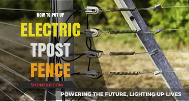 Electric T-Post Fencing: A Step-by-Step Guide