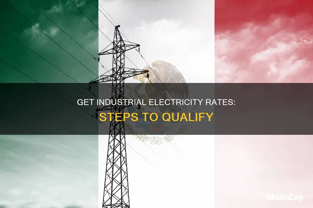 how to qualify for industrial electricity rates