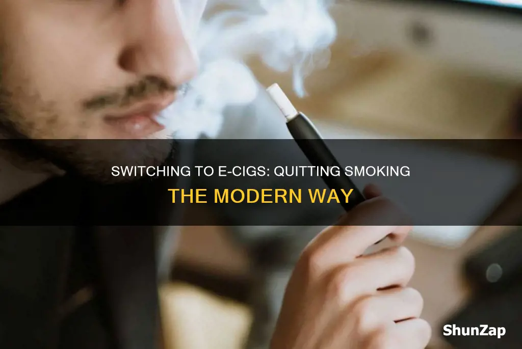 how to quit smoking with electric cigarette