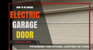 Re-engaging Your Electric Garage Door: A Simple Guide