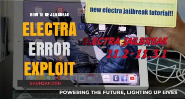 Jailbreaking Electra: Fixing the Exploit Error