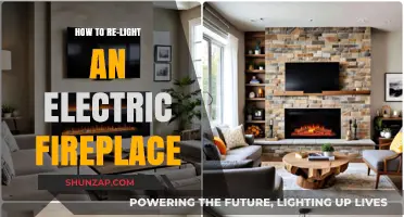 Easy Guide: Re-lighting Your Electric Fireplace