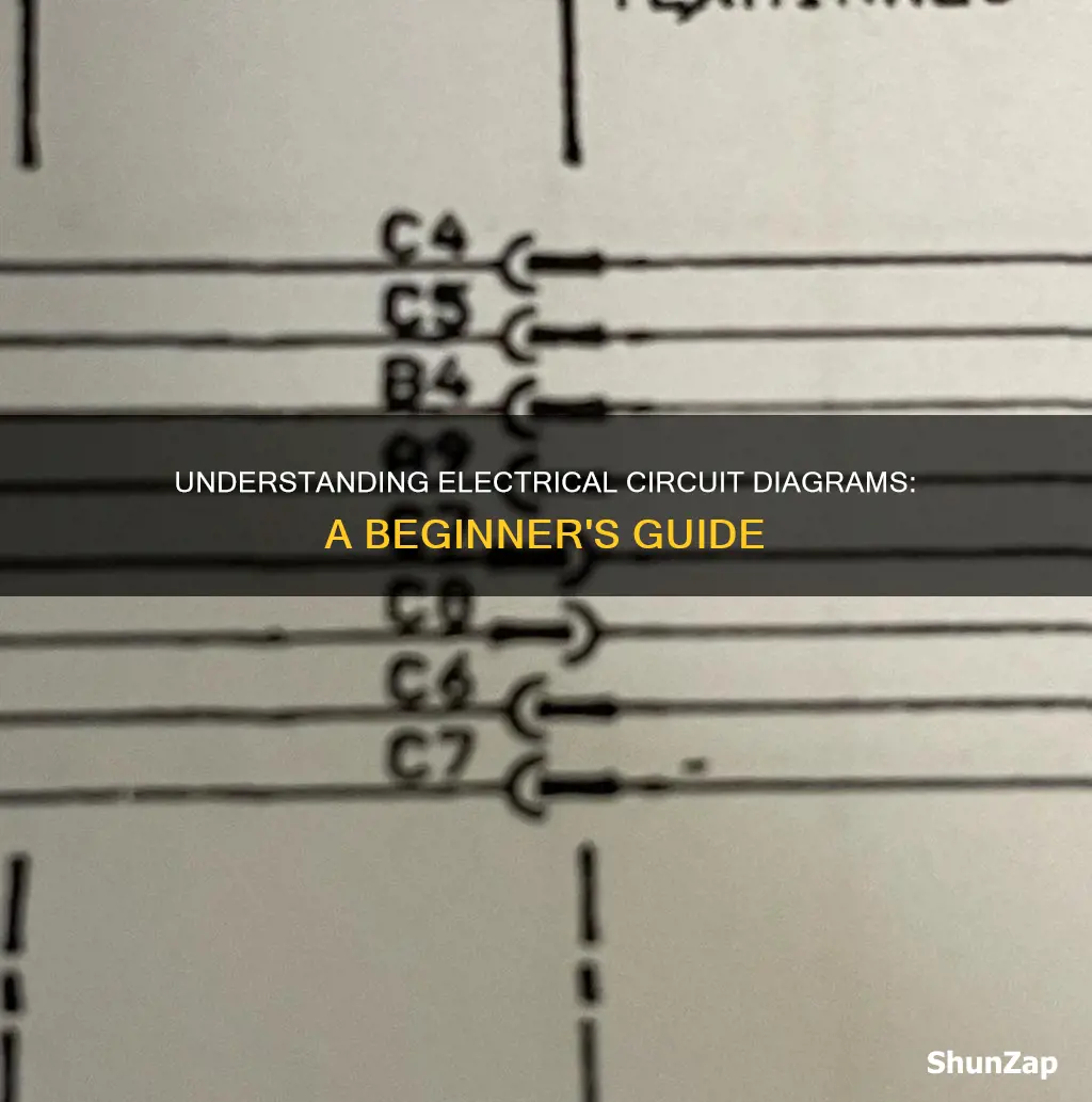 how to read a electrical circuit diagram