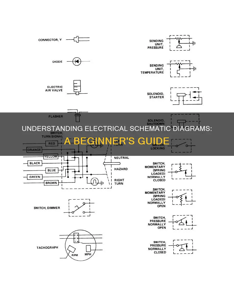how to read a electrical schematic diagram