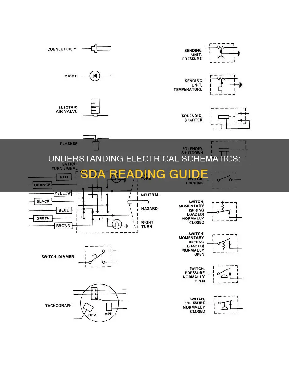 how to read a electrical schematic sda