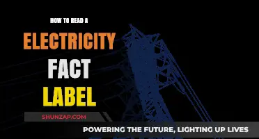 Understanding Your Electricity Fact Label: A Quick Guide