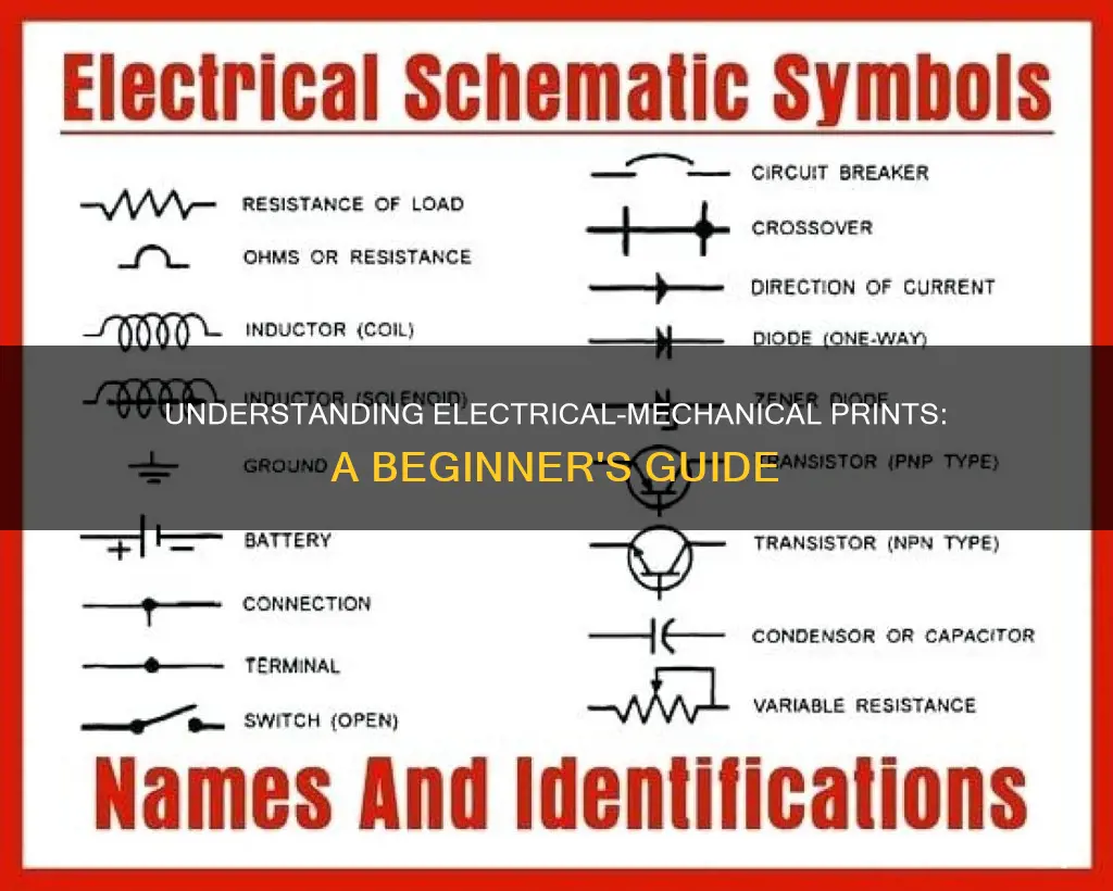 how to read an electrical mechanoal print