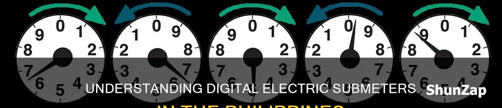 how to read digital electric submeter philippines