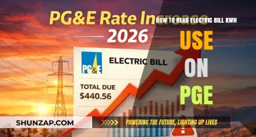 Decoding Your PGE Electric Bill: Understanding kWh Usage Made Simple