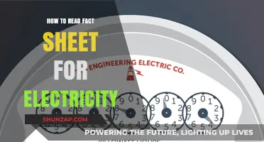 Understanding Electricity Fact Sheets: A Guide