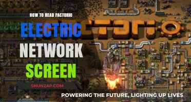 Factorio's Electric Network Screen: A Comprehensive Guide