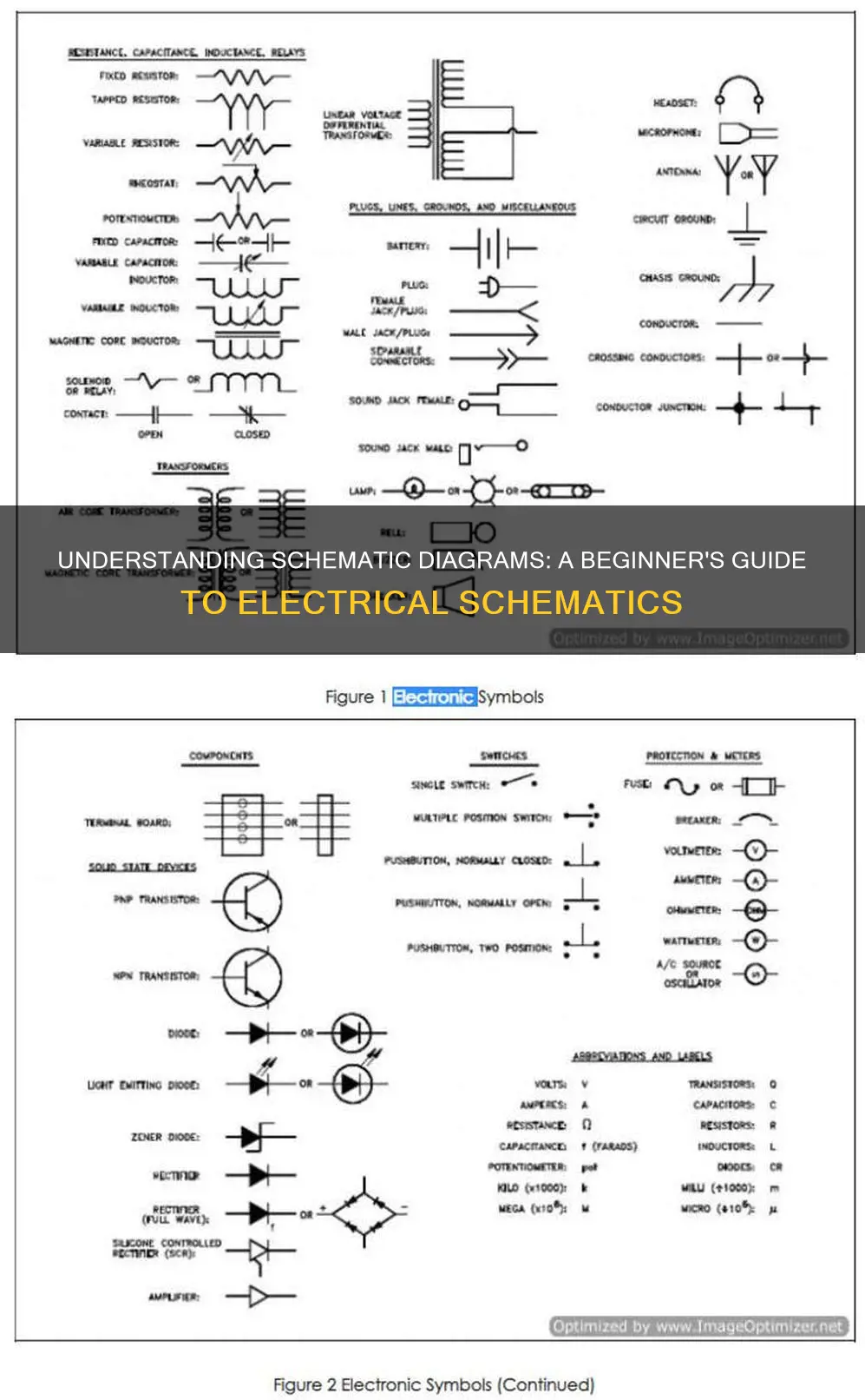 how to read schematic diagram of electrical