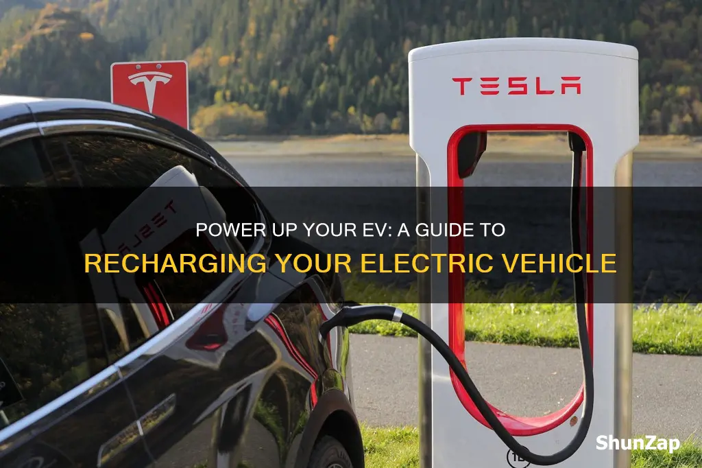 how to recharge an electric vehicle