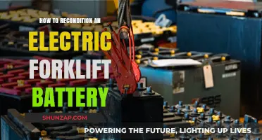 Reconditioning Electric Forklift Batteries: A Step-by-Step Guide