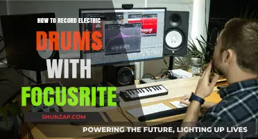 Recording Electric Drums: Focusrite Setup Guide