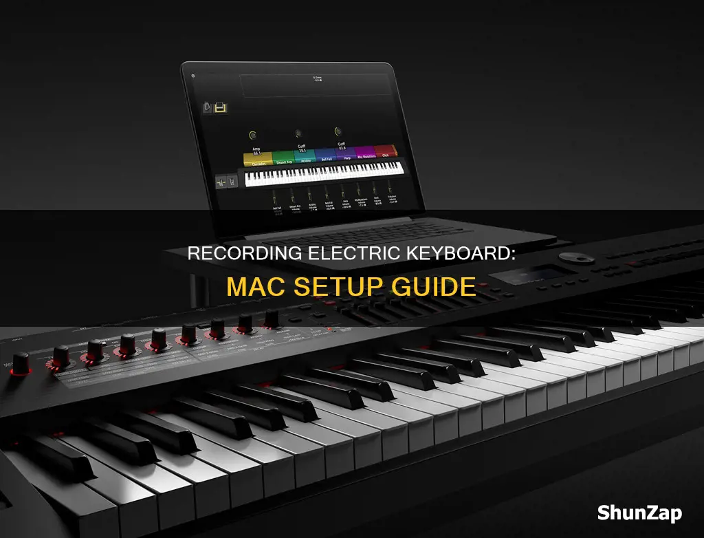 how to record electric keyboard on mac