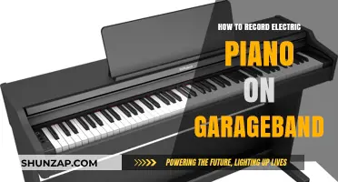 Recording Electric Piano on GarageBand: A Step-by-Step Guide