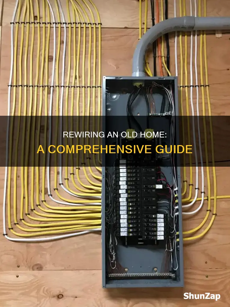 how to redo electrical in old house