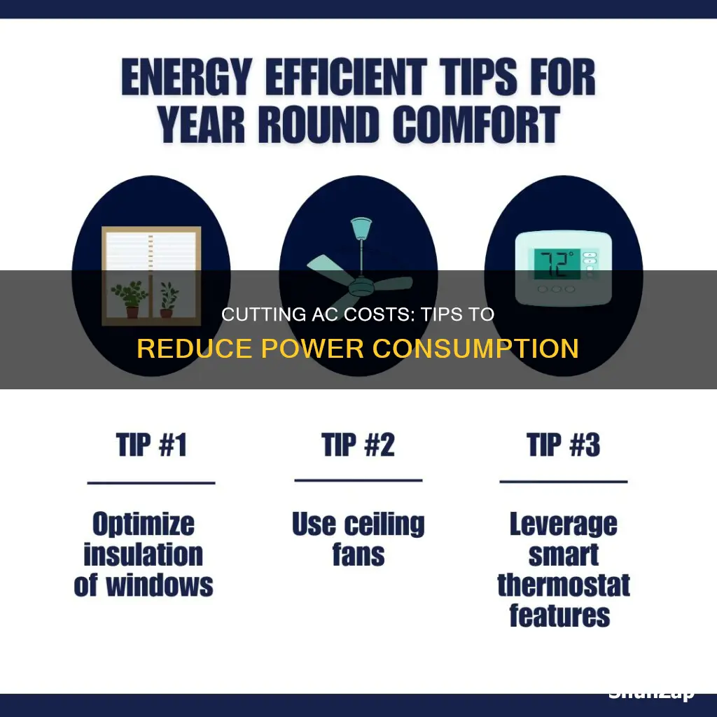 how to reduce air conditioner electricity consumption