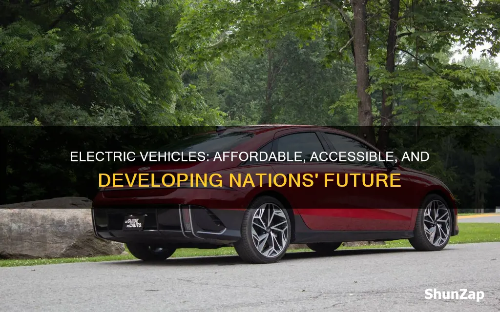 how to reduce cost of electric vehicles in developing countries