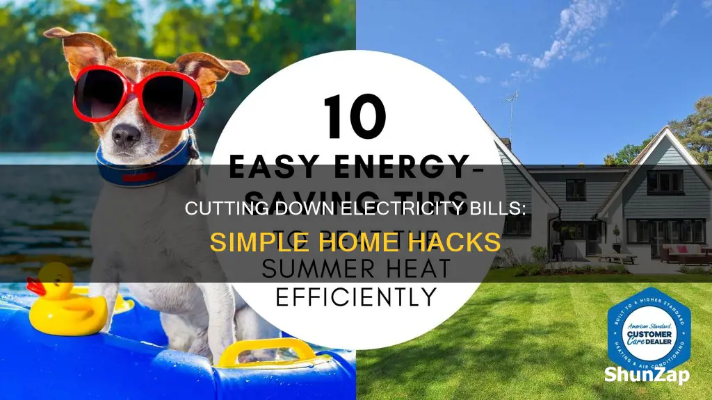 how to reduce electric consumption at home