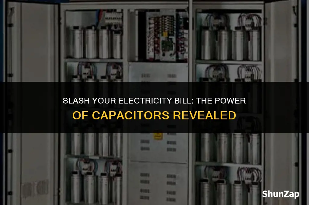 how to reduce electricity bill using capacitor