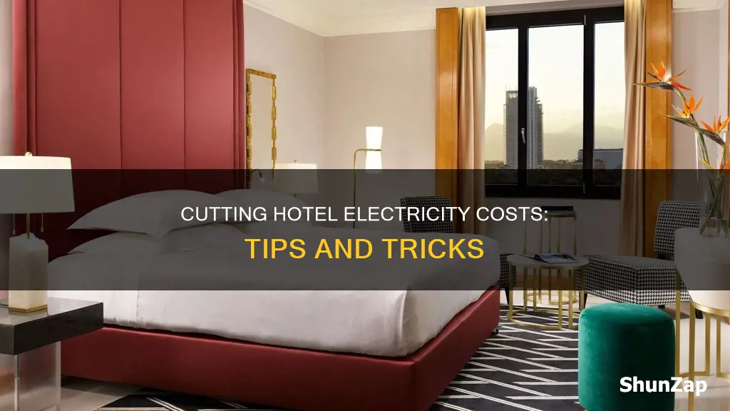 how to reduce electricity cost in hotel