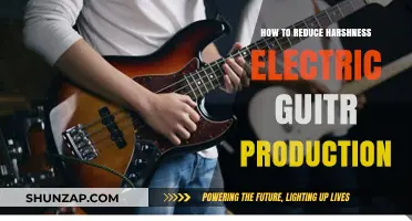 Taming the Electric Guitar's Harshness in Music Production