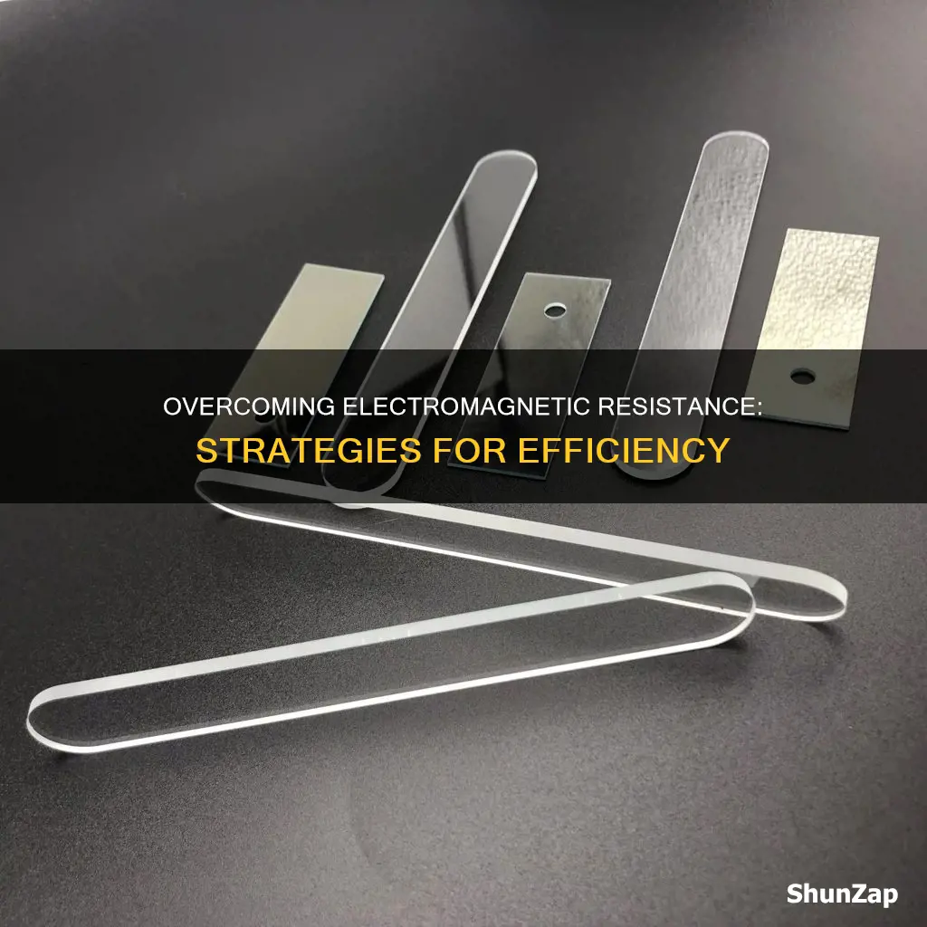 how to reduce resistance in electro electromagnetic