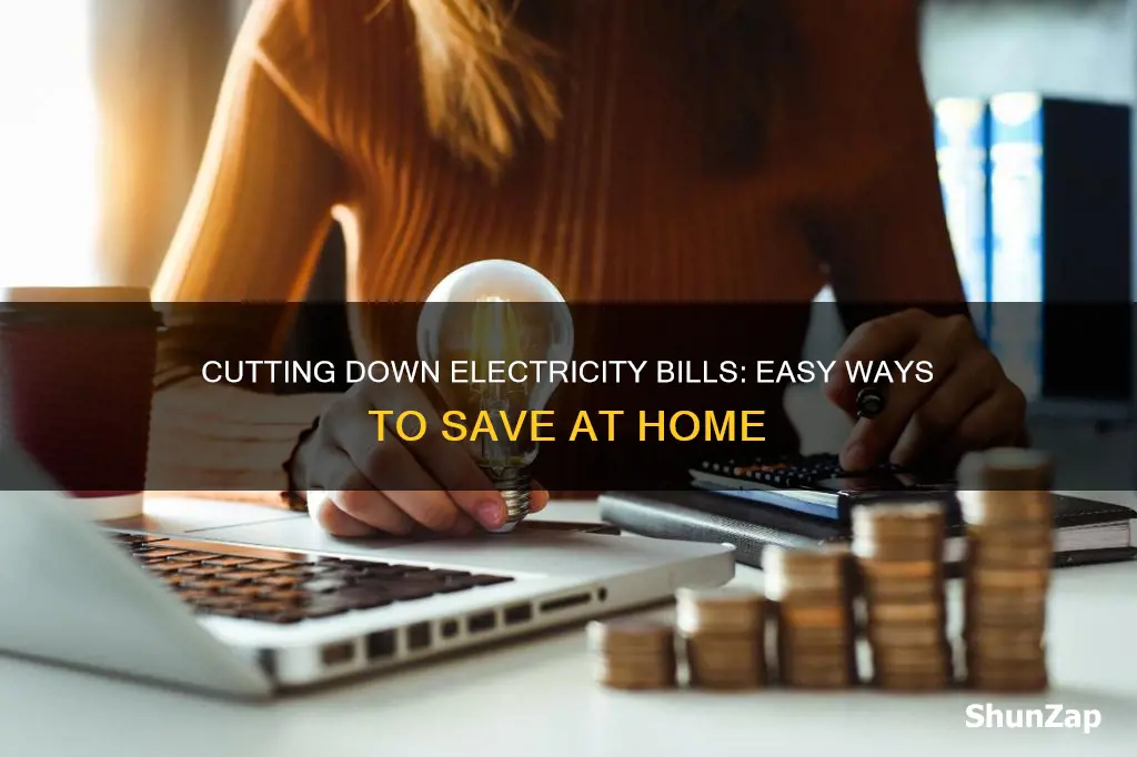 how to reduce your electric in house