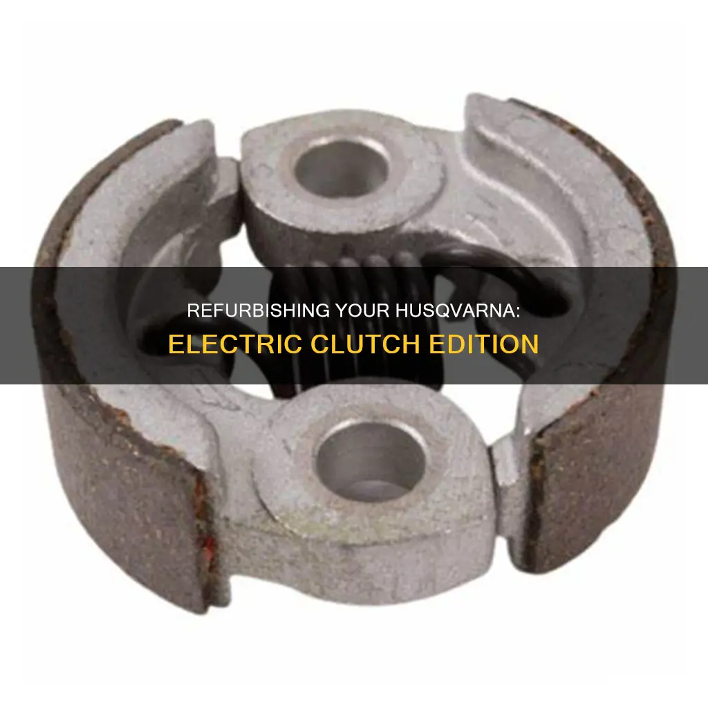 how to refurbish an electric clutch husqvarna