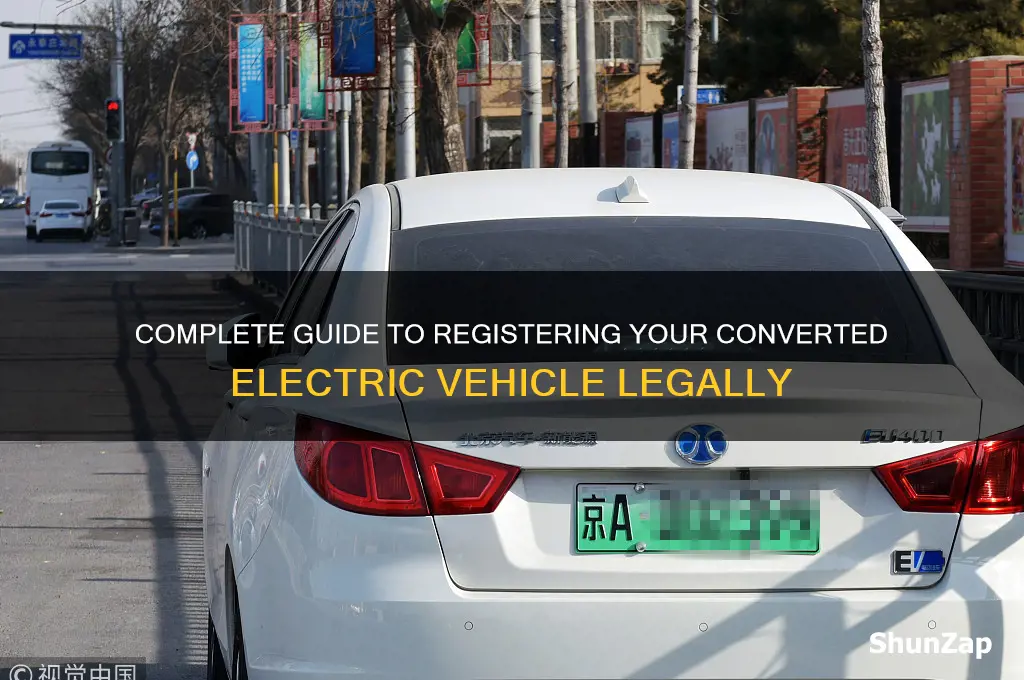 how to register a converted electric car